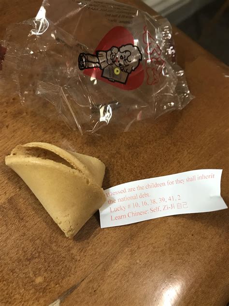 My Fortune Cookie Fortune Rmildlyinteresting