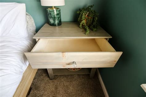 How To Build A Diy Nightstand With A Drawer