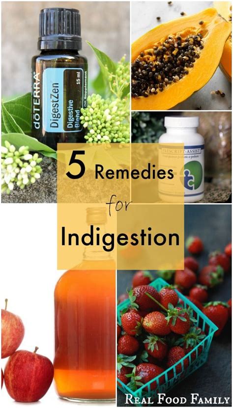 5 Remedies For Indigestion Indigestion Remedies Natural Remedies