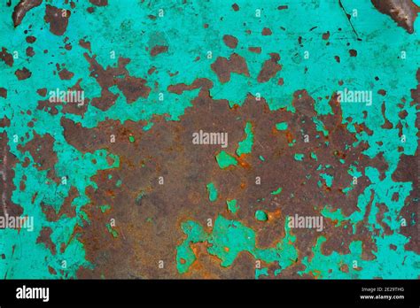Rusted Painted Steel Background High Resolution Image Of Rusted Blue