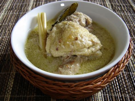 Tasty Indonesian Food Opor Ayam