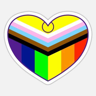 Pride Flag Stickers Unique Designs Spreadshirt