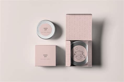 Shizen Luxury Natural Cosmetics Concept On Packaging Of The World