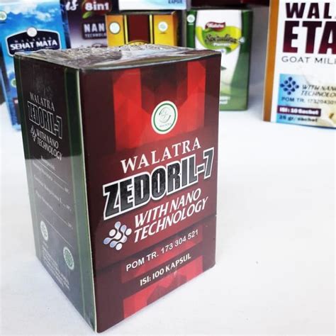 Jual Zedoril Walatra ORIGINAL Asli Kapsul Zedoril Herbal BPOM Shopee Indonesia