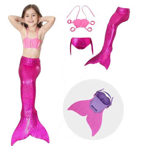 new arrival girls mermaid tail cosplay girls fashion mermaid tail for swimming bathing suit swim