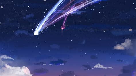 If link die, plz comment, i will fix it for you!!!. Download 1920x1080 Kimi No Na Wa, Your Name, Stars, Clouds ...