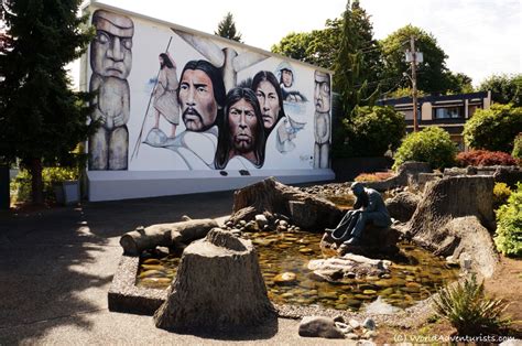 The Amazing Murals Of Chemainus On Vancouver Island World Adventurists