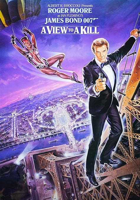 A View To A Kill 1985 James Bond Movie Posters James Bond Movies