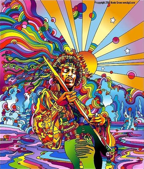 The Jimi Hendrix Experience Hippie Art Jimi Hendrix Art Pop Art