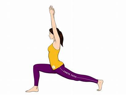 Lunge Yoga Pose Poses Forte Standing Forteyoga