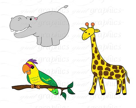 Jungle Animal Clipart Free Download On Clipartmag