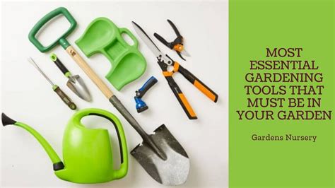 Best Essential Gardening Tools That Must Be In Your Garden