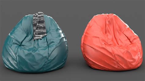 Bean Bags 3d Model Cgtrader