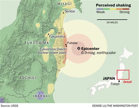 Japans Fukushima Region Rocked By 74 Magnitude Earthquake The