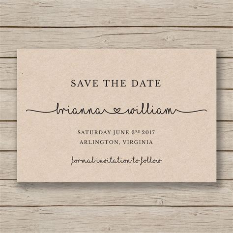 Save The Date Templates Free Printables