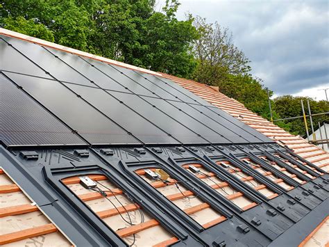 Get a professional roofing inspection to determine the condition of your roof. Roof Integrated Solar System - Atlantic Renewables