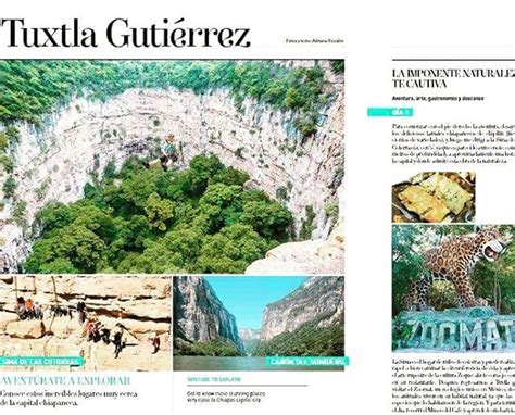 Este mes en revistavivamex compartí 2 destinos TuxtlaGtz y Palenque