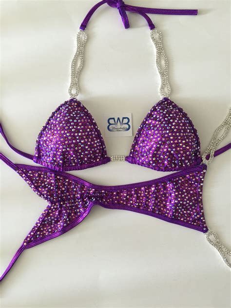 2 Color Crystal Bling Bikini New Breed Of Bling Suits