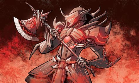 Blood Knight By Self Replica On Deviantart