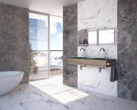 Artic 30x60 A Grey Marble Effect Porcelain Wall And Floor Tile