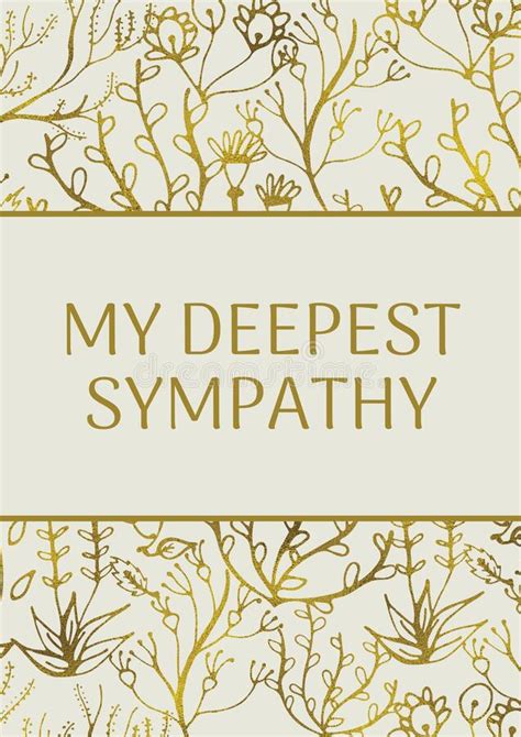 Deepest Sympathy Stock Illustrations 342 Deepest Sympathy Stock