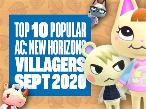 Villager Popularity Tier List Animal Crossing New Horizons Animal