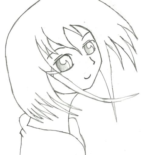 Anime Simple Drawing At Getdrawings Free Download