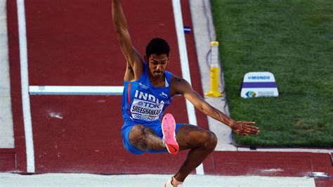 World Athletics Championships Sreeshankar Qualifies For Mens Long
