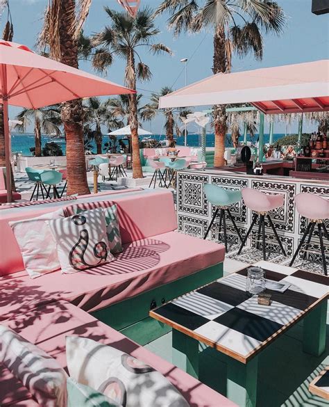 Pink Themed Ibiza Hotel Complete With A Heart Shaped Pool Floats