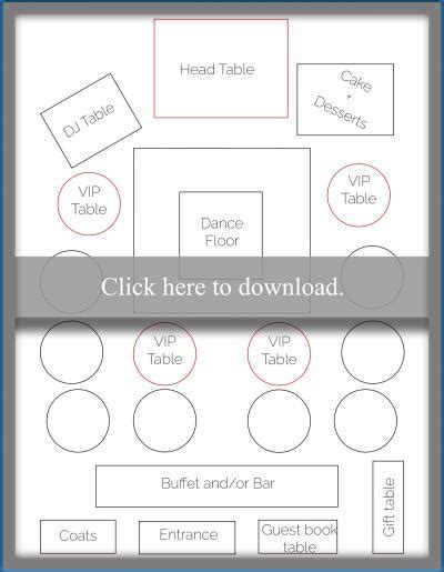 Table Layout Of A Wedding Reception Lovetoknow Reception Table Layout