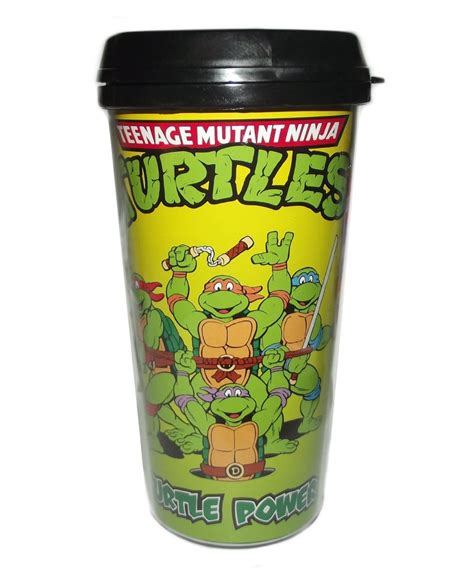 Teenage Mutant Ninja Turtles Turtle Power Travel Coffee Mug