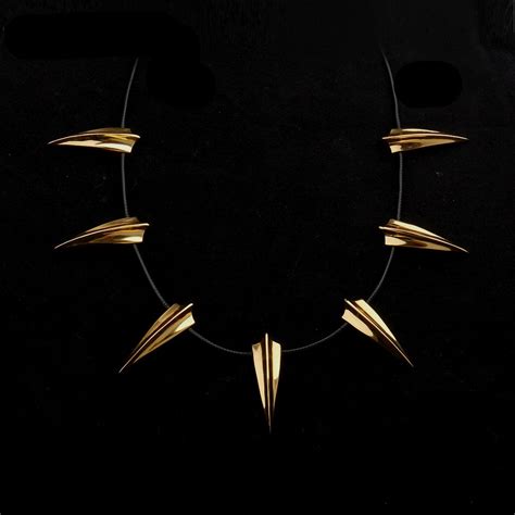 Black Panther Claw Necklace Totally Superhero Black Panther