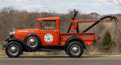 Antique Ford Model A Tow Truck is Tow Mater’s Wealthy Cousin