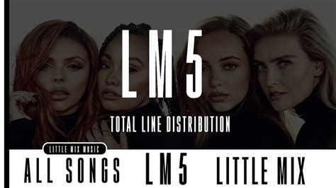 Little Mix Lm5 ~ Total Album Distribution Youtube