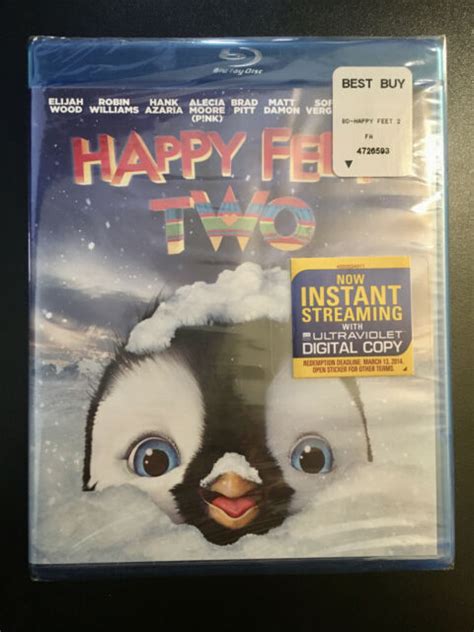 Happy Feet Two 2 Blu Ray Disc With Ultraviolet Digital Copy 2012