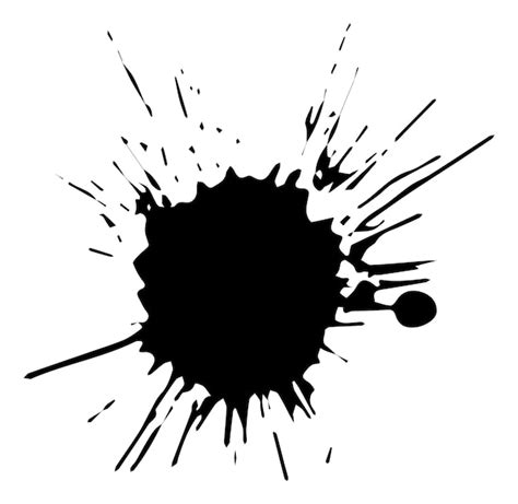 Premium Vector Ink Splash Artistic Drop Splatter Creative Mess
