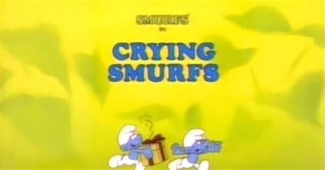 635 Crying Smurfs Smurfs
