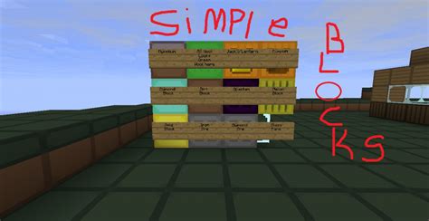 Simple Blocks Minecraft Texture Pack