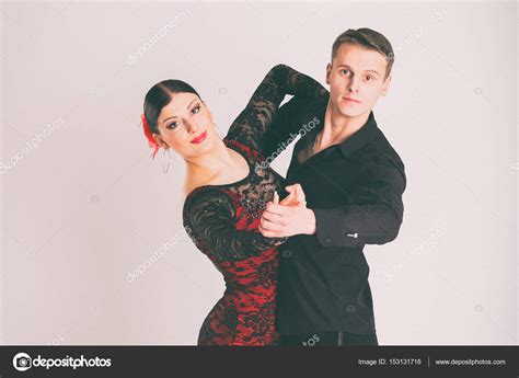 The Dancers Of Ballroom Dancing Stock Photo By ©aallm 153131716