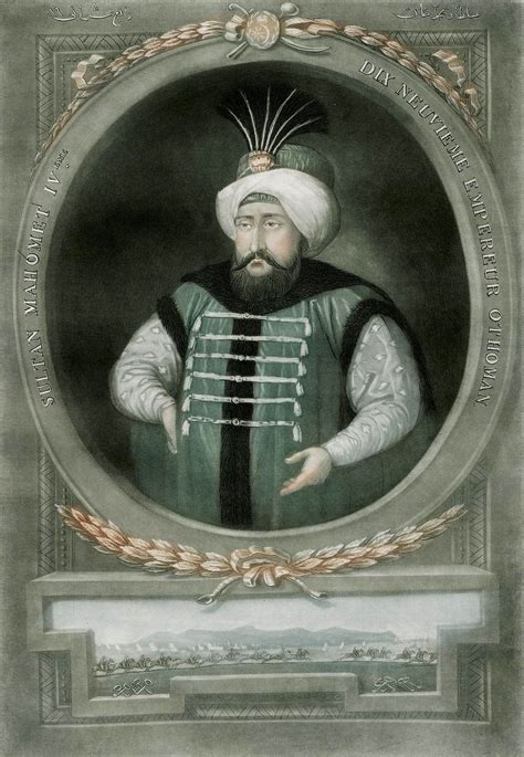 Portrait Of Sultan Mehmed Khan Iv