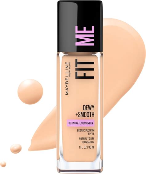 Amazon Maybelline Fit Me Hydrate Smooth Classic Ivory