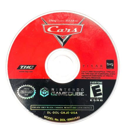 Disneys Cars Nintendo Gamecube Game Disc Tested Working Ebay