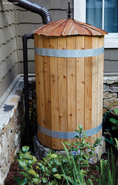 Where can i get a manufactured rain barrel? Rain water barrel. #garden … | Rain barrel, Rain water ...