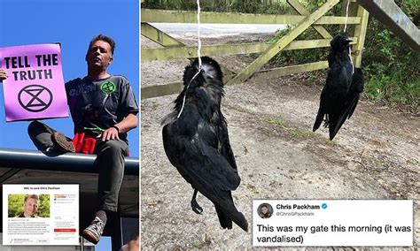 Springwatch Presenter Chris Packham Calls In Police After Dead Crows Are Strung Up Outside His