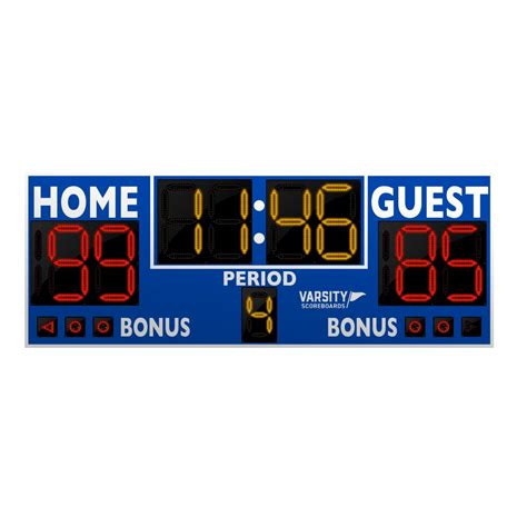 Varsity Scoreboards Model 2236 Basketballmultisport Scoreboard
