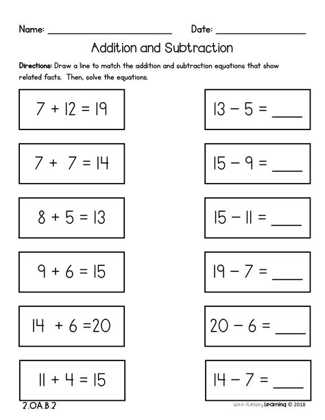 Add And Subtract Numbers Fluently 5th Grade Worksheet