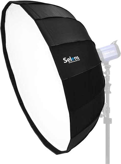 Selens 85cm 16 Rods Parabol Softbox Quick Collapsible Beauty Dish