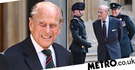 Prince philip, duke of edinburgh. Prince Philip is all smiles as he makes first public ...