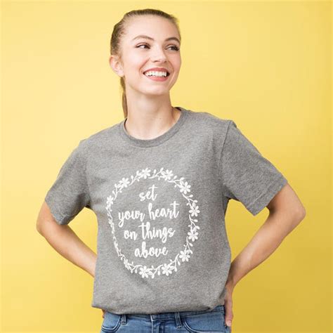 set your heart on things above christian shirts