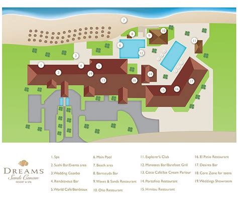 Dreams Riviera Cancun Resort Map Everything You Need To Know Map Of